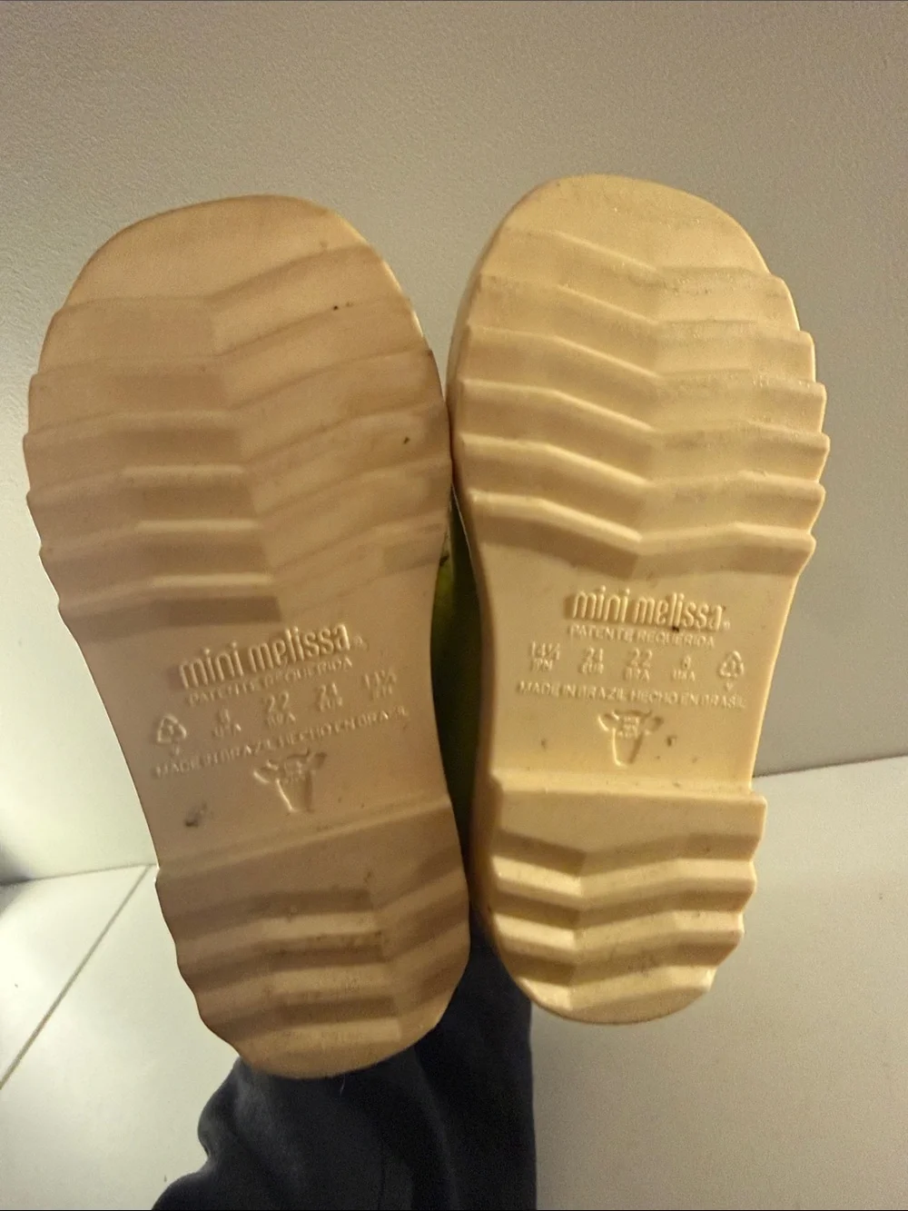 Mini Melissa retro galoshes rain boots